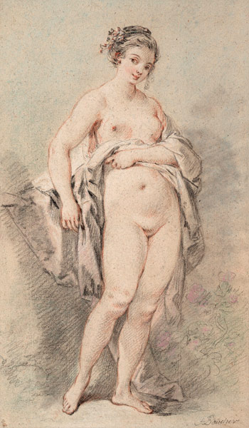 Standing Nude Girl od François Boucher