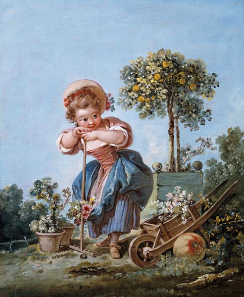 The Little Gardener od François Boucher