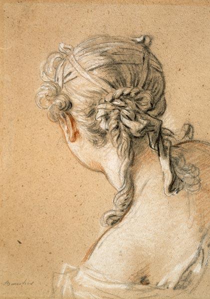 Head of a Girl from Behind