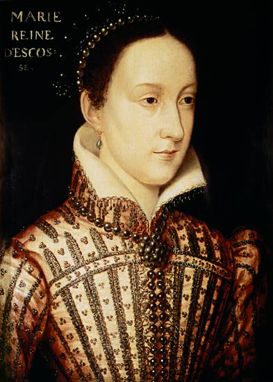 Miniature of Mary Queen of Scots od François Clouet