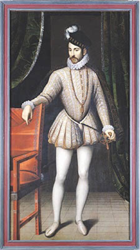 Charles IX (1550-74) King of France od François Clouet