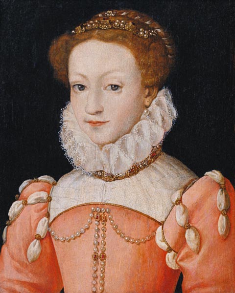 Mary Stuart (1542-87) od François Clouet