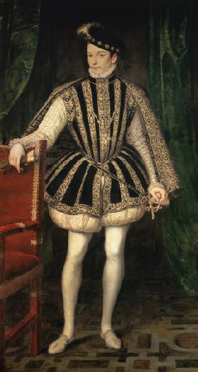 Portrait of King Charles IX of France (1550-1574)
