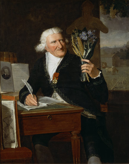 Portrait of Antoine Parmentier (1737-1813) od Francois Dumont