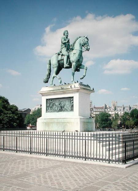 Equestrian statue of Henri IV (1553-1610) od Francois Frederic Lemot