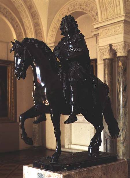 Model for the Equestrian Statue of Louis XIV, sculpture od Francois  Girardon