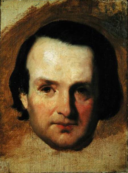 Study for a portrait of Victor Hugo (1802-85) od François-Joseph Heim