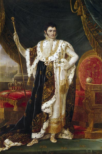 Portrait of Jerome Bonaparte (1784-1860) King of Westphalia od Francois Josephe Kinson