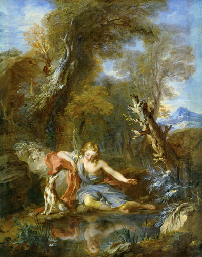 Narcissus od François Lemoyne