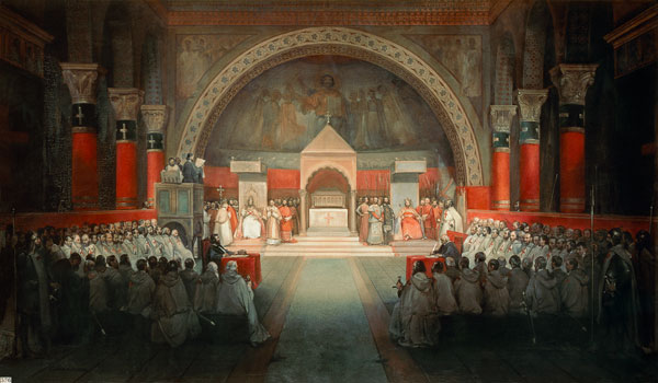 The Chapter of the Order of the Templars held at Paris, 22nd April 1147 od François Marius Granet