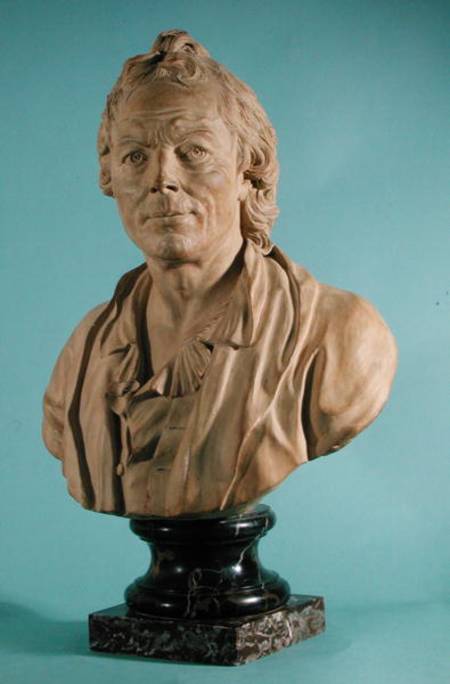 Bust of Christoph Wilibald Gluck (1714-87) od Francois Martin