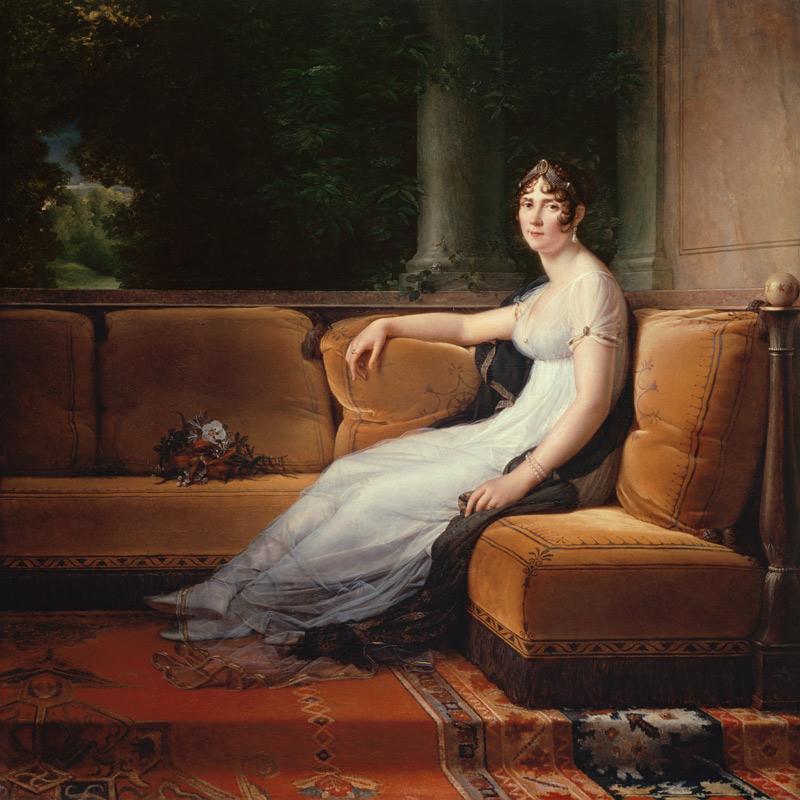 Josephine, wife Napoleon voucher distinctive. od François Pascal Simon Gérard