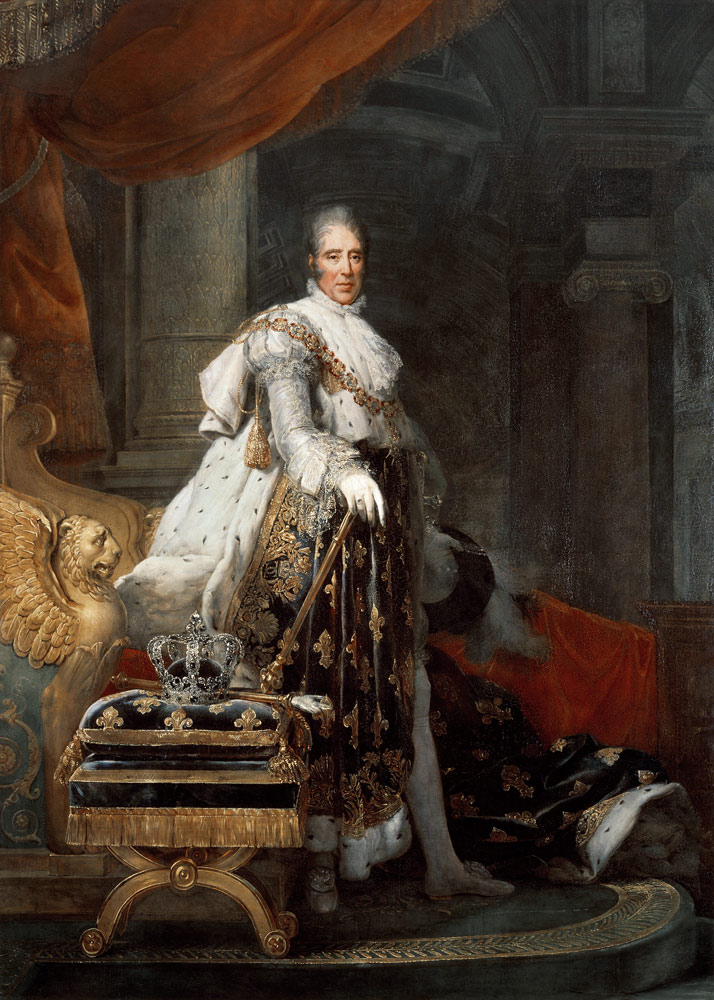 King Charles X of France od François Pascal Simon Gérard