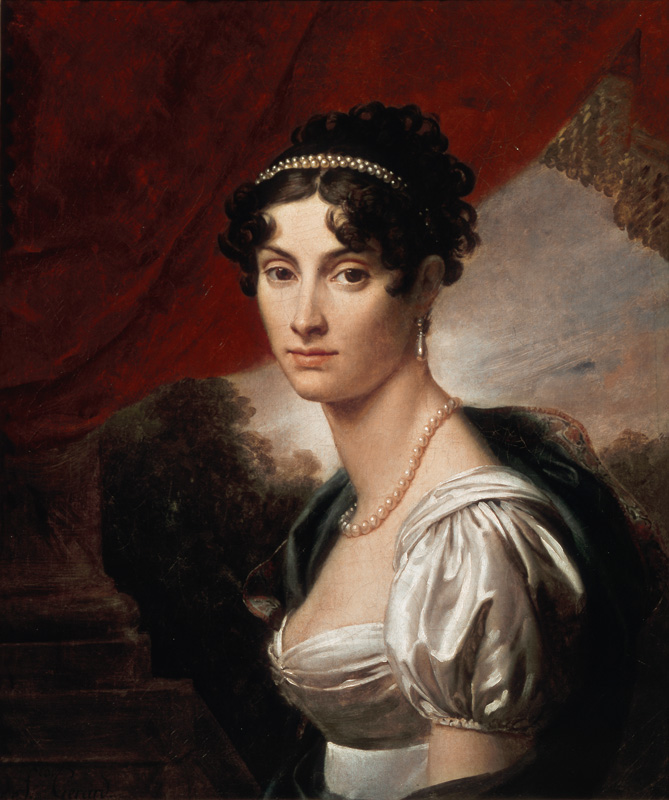 Portrait of Countess Maria Vasilyevna Kochubey (1779-1844) od François Pascal Simon Gérard