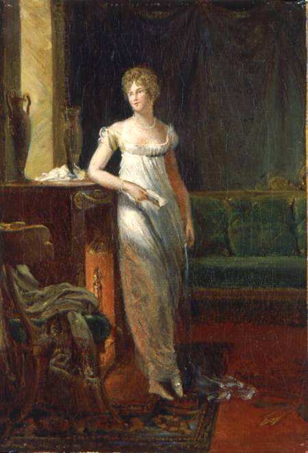 Catherine Worlee (1762-1835) Duchess of Talleyrand-Perigord od François Pascal Simon Gérard