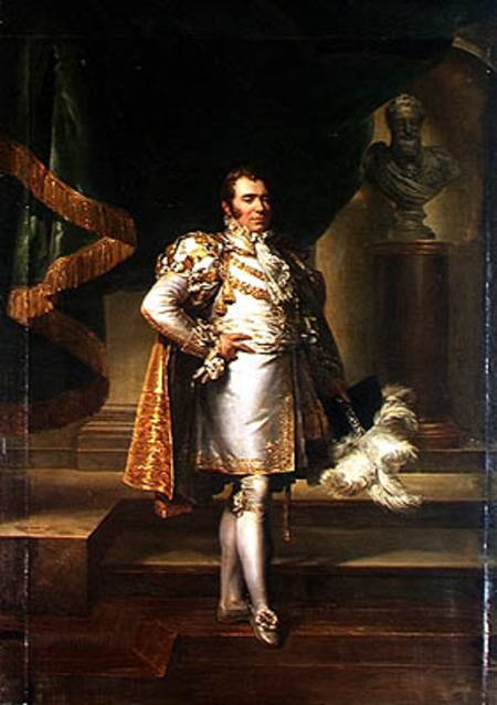Charles-Ferdinand of France (1778-1820) in the Costume of a French Prince od François Pascal Simon Gérard