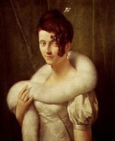 The woman with the hairpin od François Pascal Simon Gérard