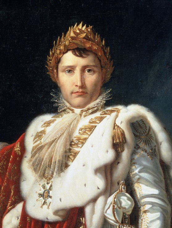 Portrait of Emperor Napoléon I Bonaparte (Detail) od François Pascal Simon Gérard