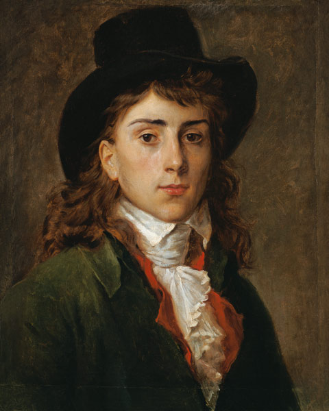 Portrait of Baron Antoine Jean Gros (1771-1835) od François Pascal Simon Gérard