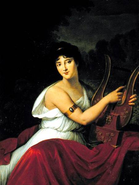 Portrait of Madame de la Pleigne od François Pascal Simon Gérard