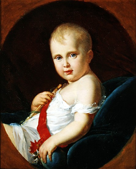 Portrait of Napoleon, Imperial Prince and King of Rome od François Pascal Simon Gérard