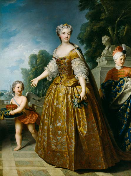 Portrait of Marie Leczinska (1703-68) od Francois Stiemart