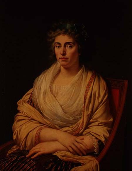 Portrait of Louise Maximiliana Caroline Countess of Albany (1752-1824) od Francois Xavier Fabre