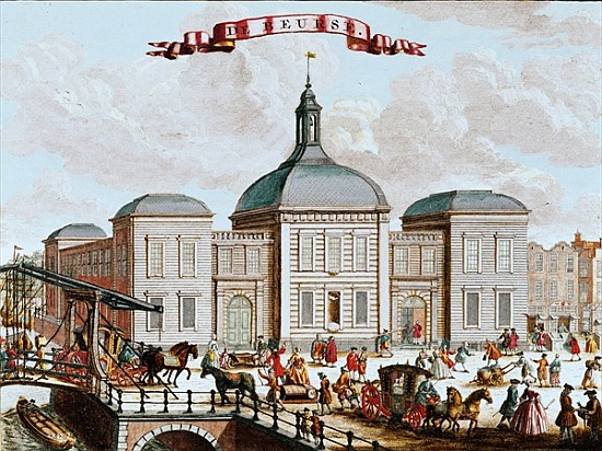 The Stock Exchange, Amsterdam od Francois van Bleyswyck