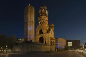 Gedächtniskirche Berlin bei Nacht