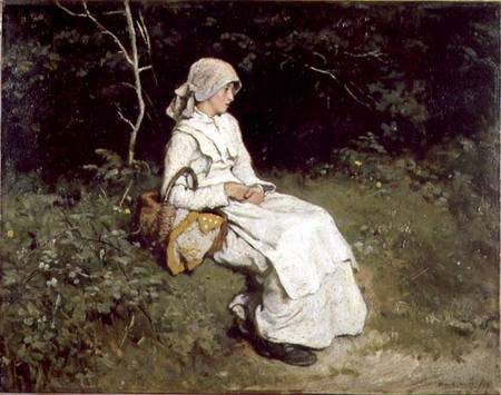 Resting by the Way od Frank Holl