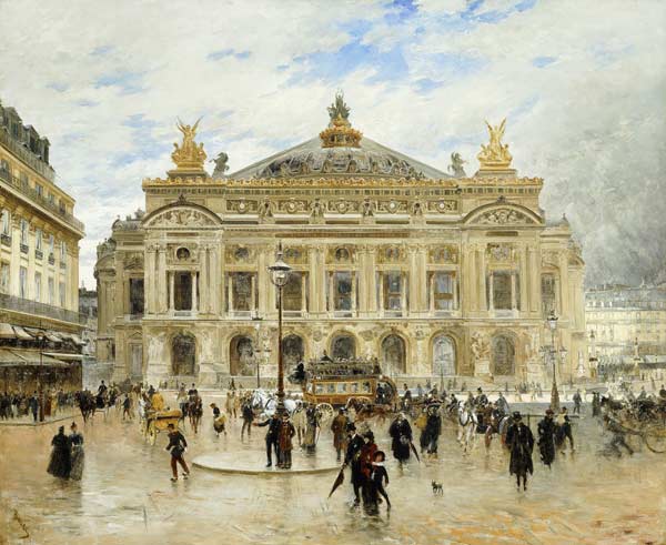 L'Opera, Paris od Frank Myers Boggs