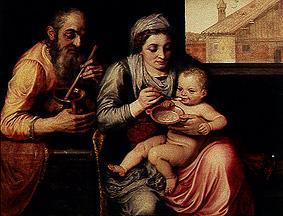 The sacred family od Frans Floris de Vriendt