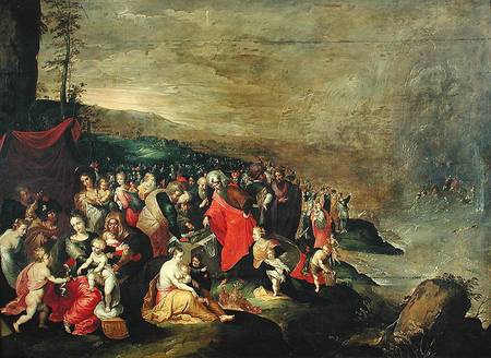 The Crossing of the Red Sea od Frans Francken d. J.