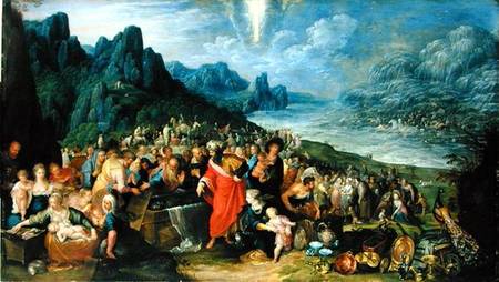 The Israelites on the Bank of the Red Sea od Frans Francken d. J.