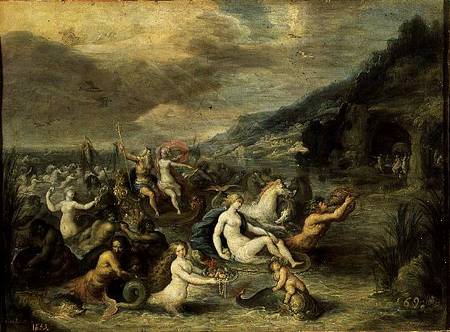 The Triumph of Amphitrite od Frans Francken d. J.