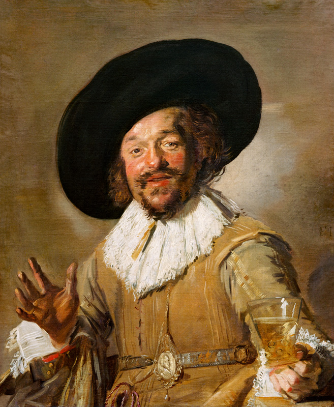 The happy drinker od Frans Hals