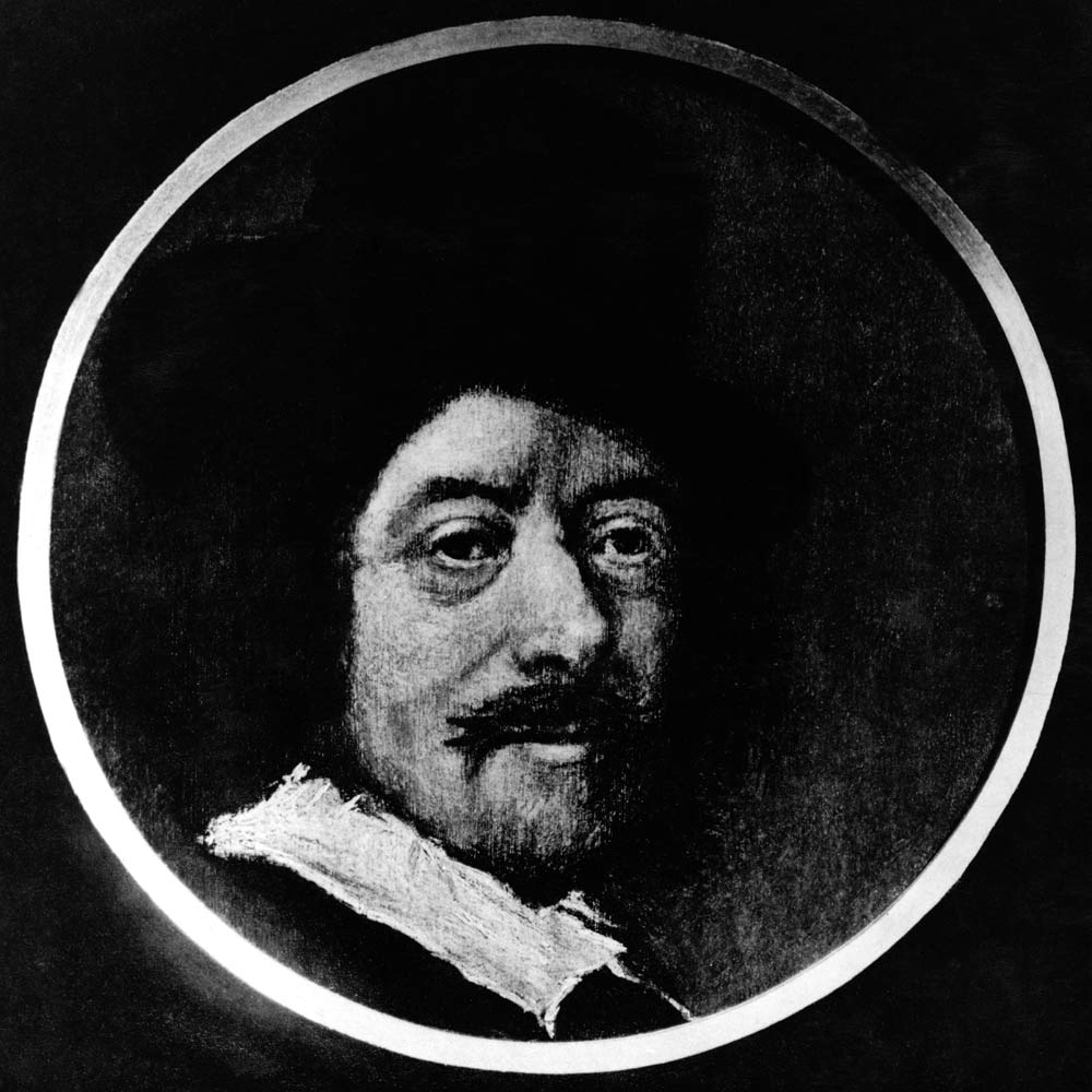 Self portrait od Frans Hals