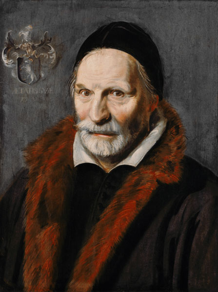 Portrait of the Jacobus Zaffius. od Frans Hals