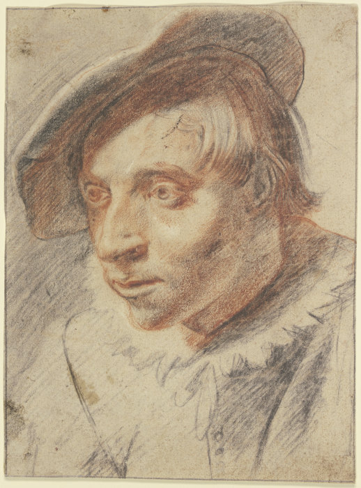 Brustbild eines Bauern mit Kappe od Frans Hals