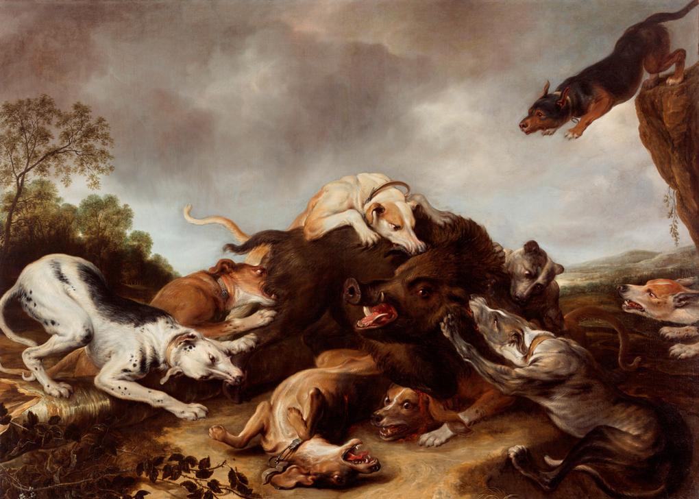 Die Wildschweinjagd od Frans Snyders