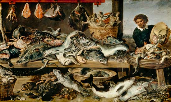 The Fish Market od Frans Snyders