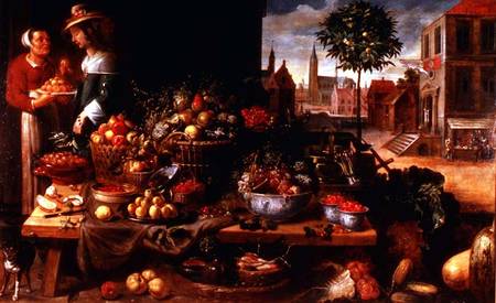 The Fruit Stall od Frans Snyders