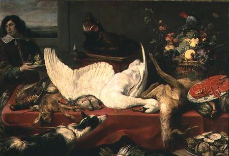 Still Life of Game and Shellfish od Frans Snyders