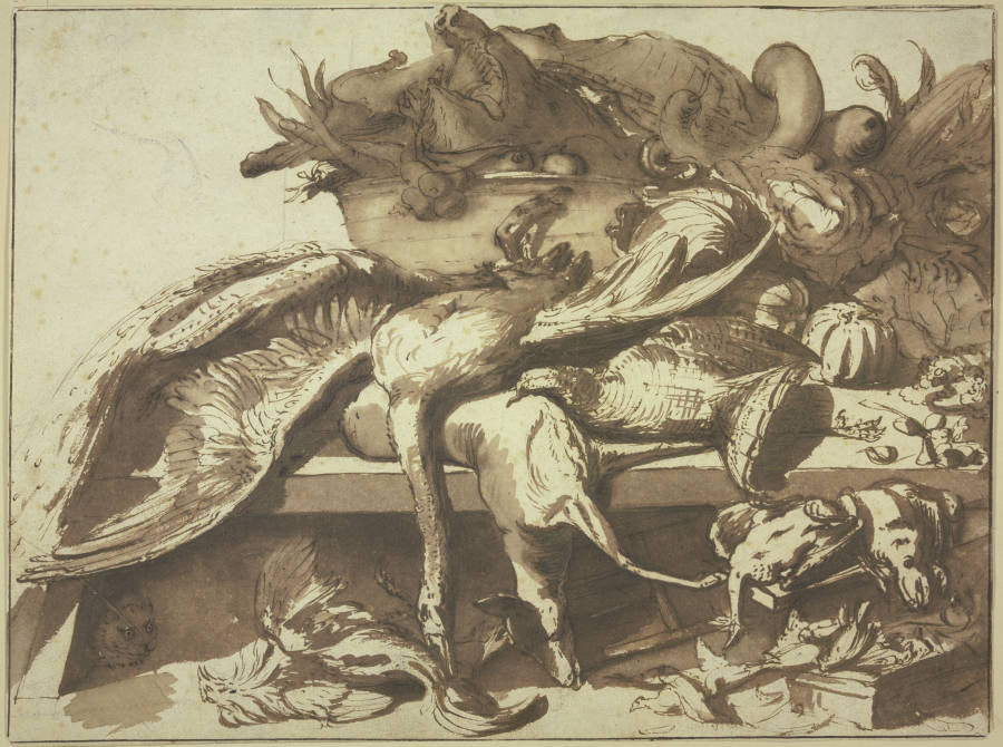 Totes Geflügel und Wildbret od Frans Snyders