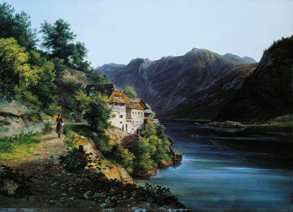 The Hallstatter Lake od Franz II Steinfeld