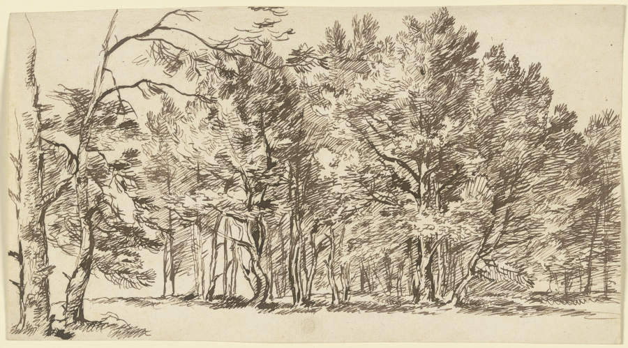 Group of trees od Franz Innocenz Josef Kobell