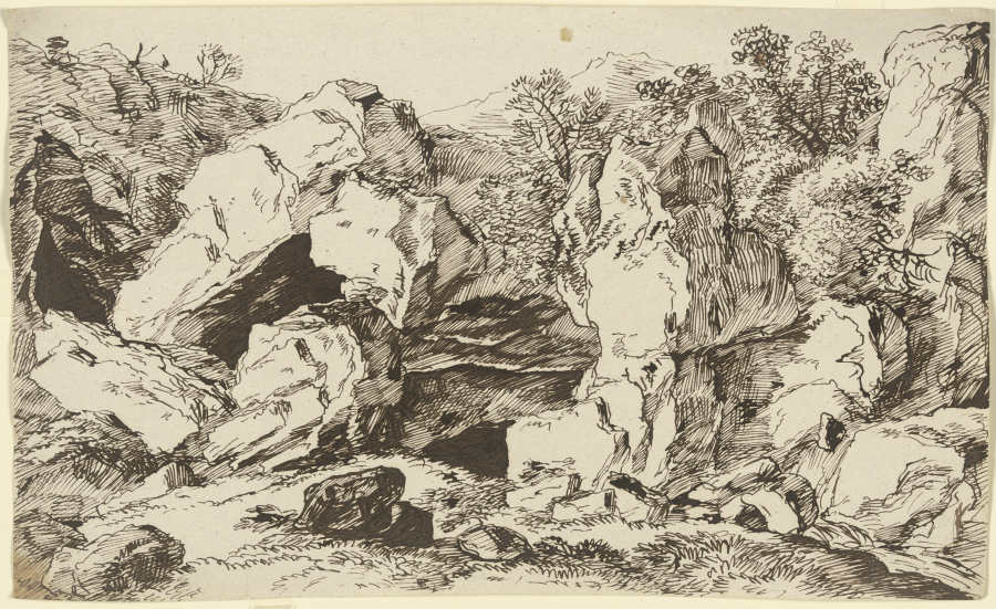 Boulders od Franz Innocenz Josef Kobell