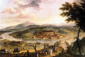 The siege of the fortress grain od Franz-Joachim Beich