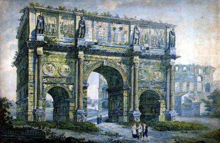Triumphal Arch of Constantine, Rome  on od Franz Kaisermaan