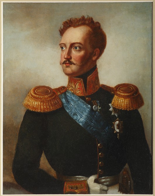 Portrait of Count Alexander von Benckendorff (1783-1844) od Franz Krüger